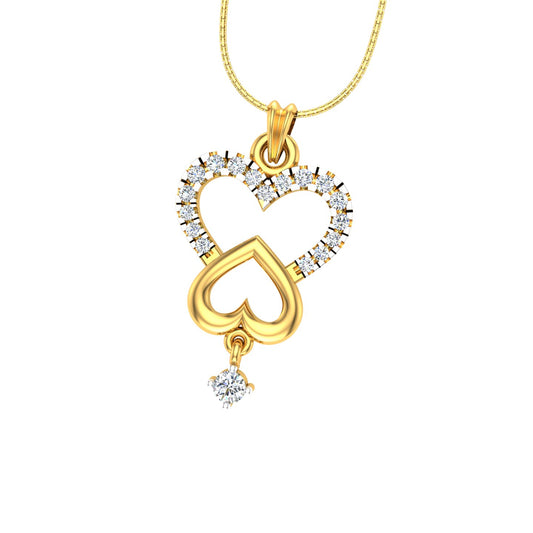 Heart-in-Heart Pendant