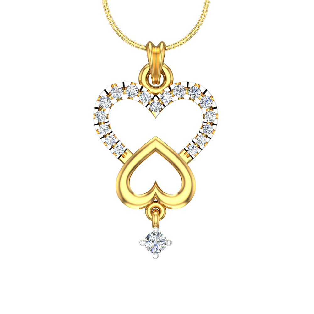 Heart-in-Heart Pendant