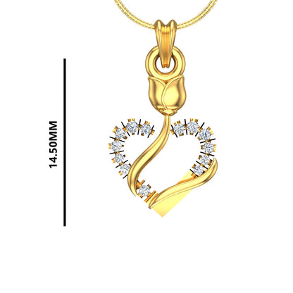 Diamond Heart Pendant