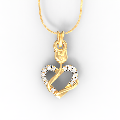 Diamond Heart Pendant