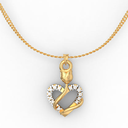 Diamond Heart Pendant