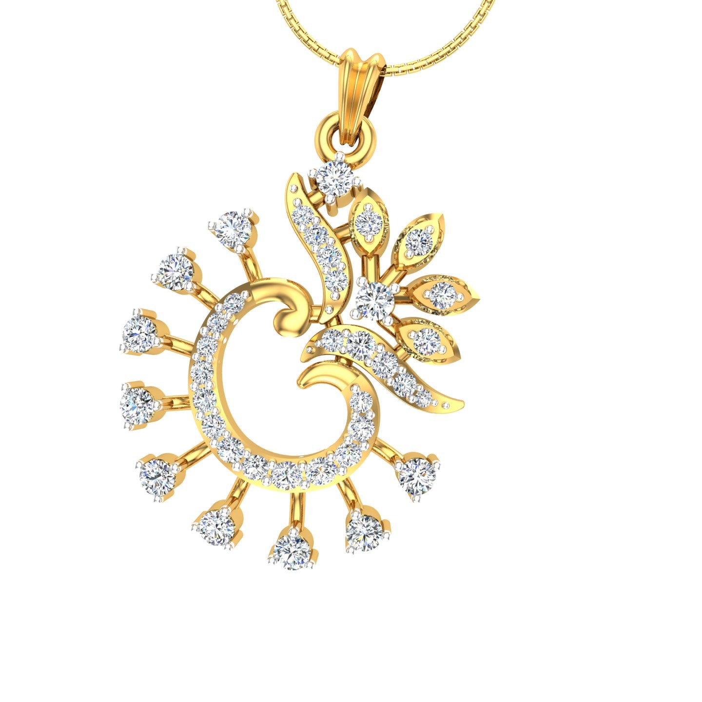 The Maurya Diamond Pendant