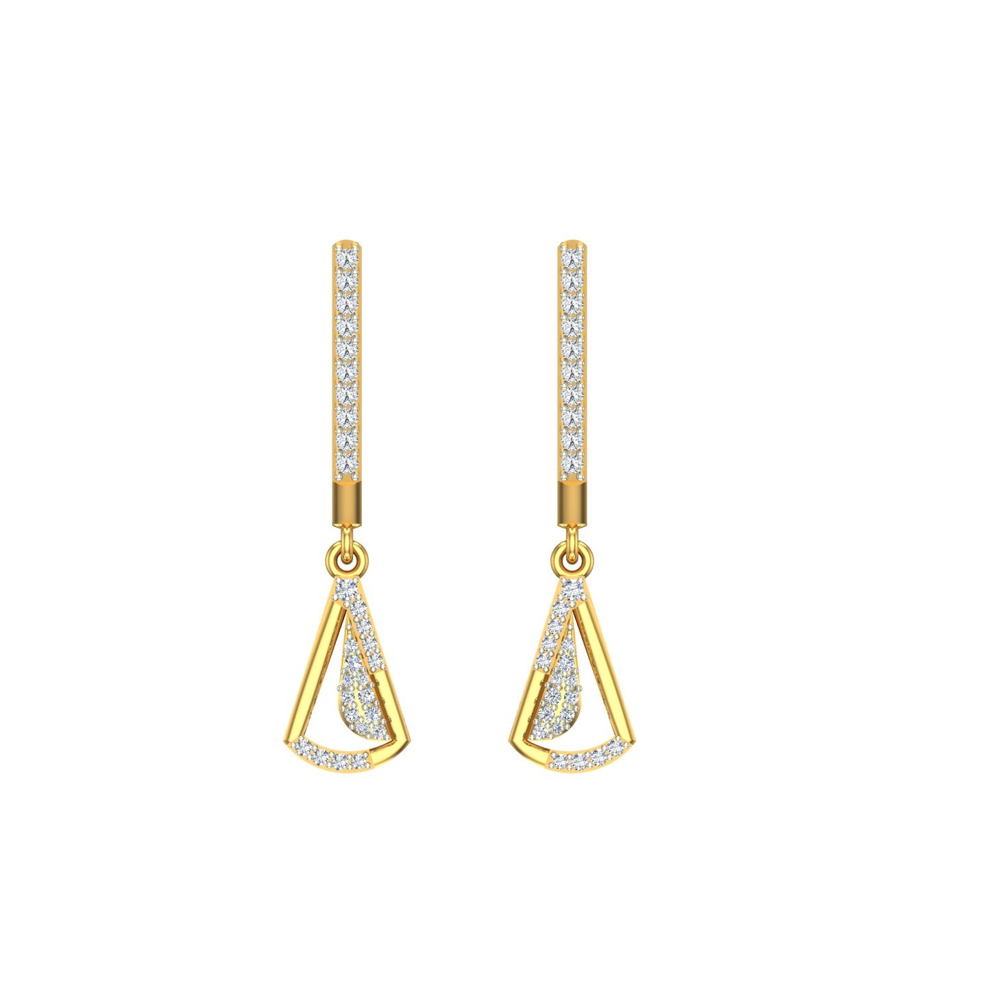 Infinity Halo Earrings