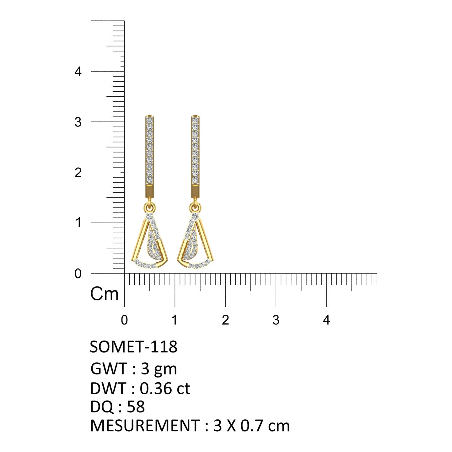 Infinity Halo Earrings