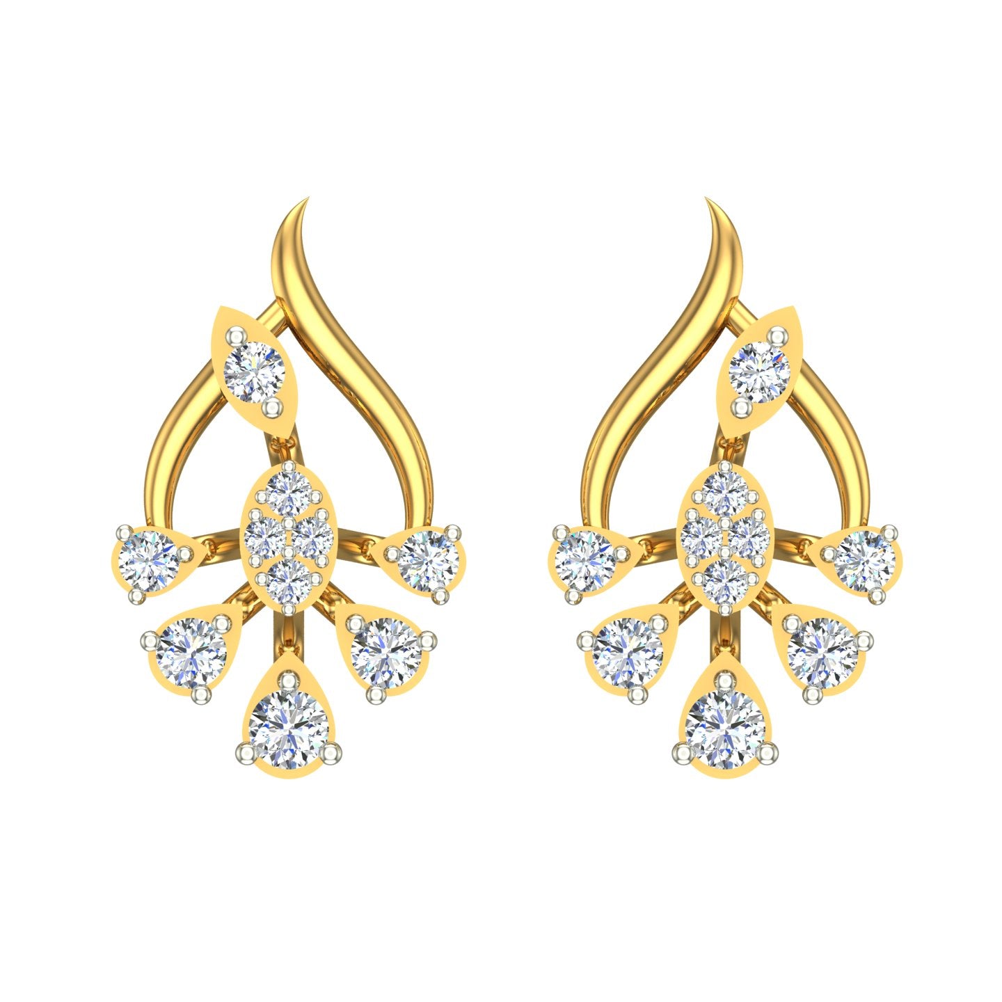 Aurora Bloom Diamond Tops