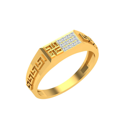 Modern Arrow Diamond Ring