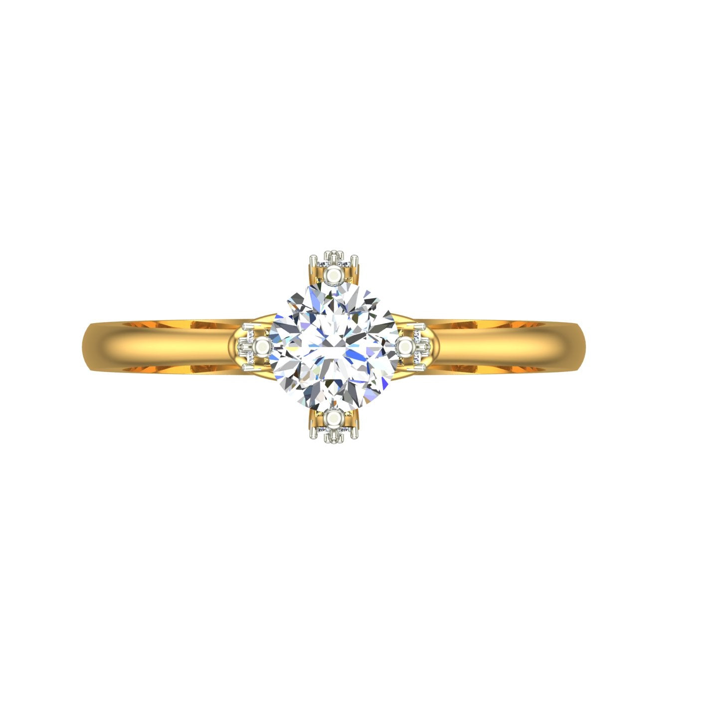 Lyric Solitaire Ring