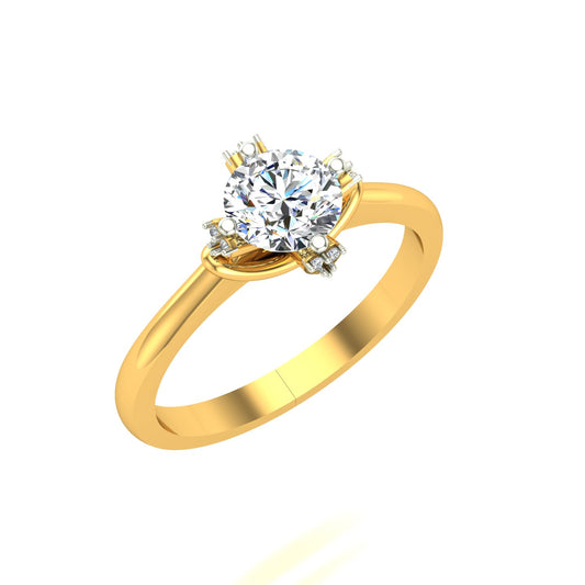 Lyric Solitaire Ring
