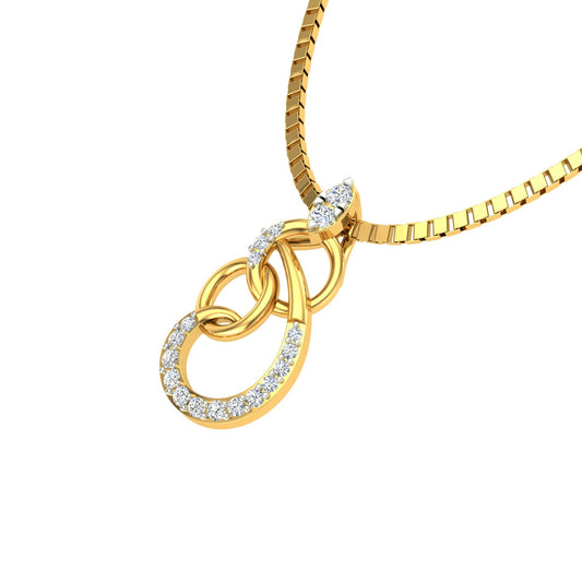 The Interlocking Aura Loop Pendant