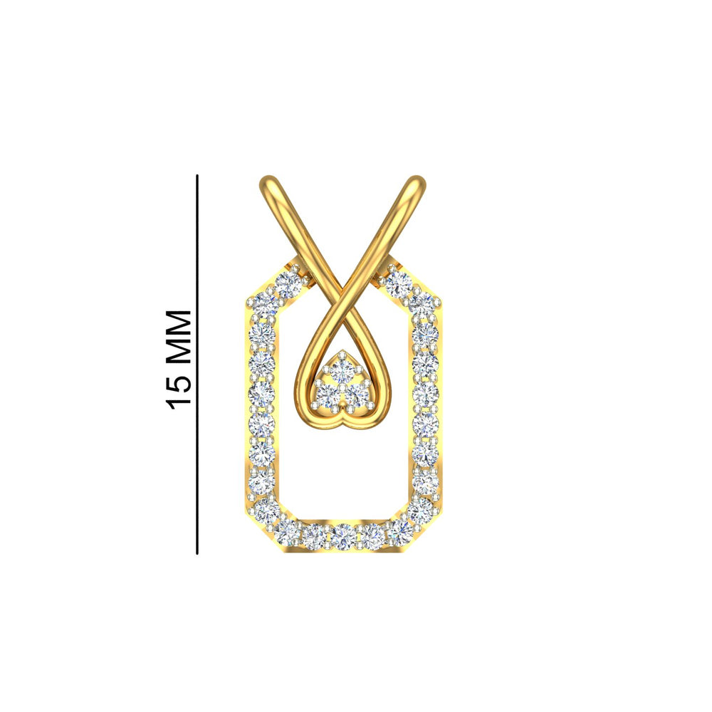 The Infinite Ribbon Halo Pendant