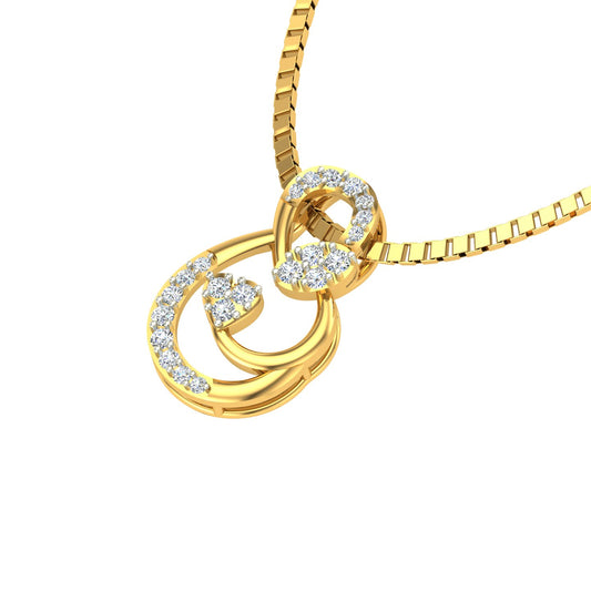 The Cosmic Interlocking Amour Pendant