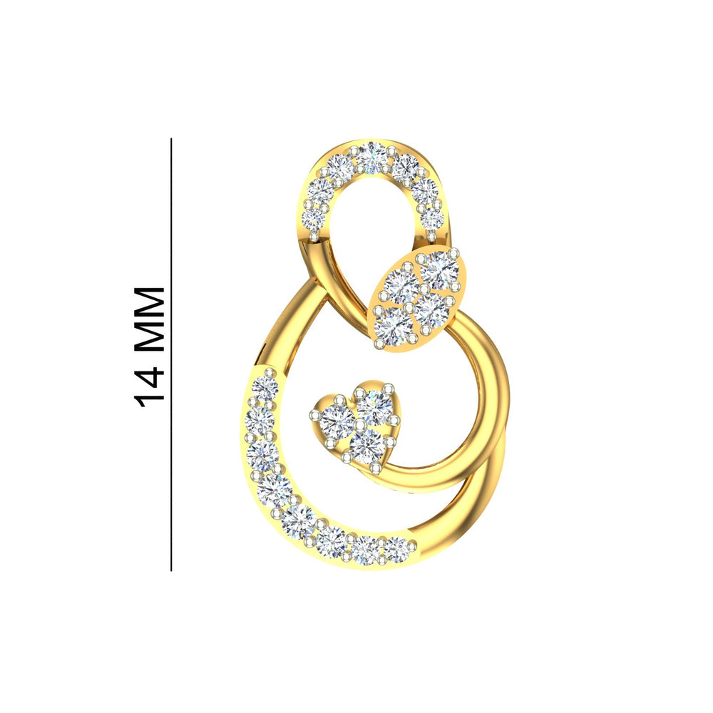 The Cosmic Interlocking Amour Pendant