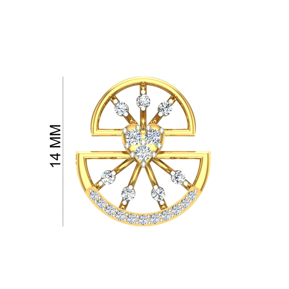 The Celestial Compass Amour Pendant