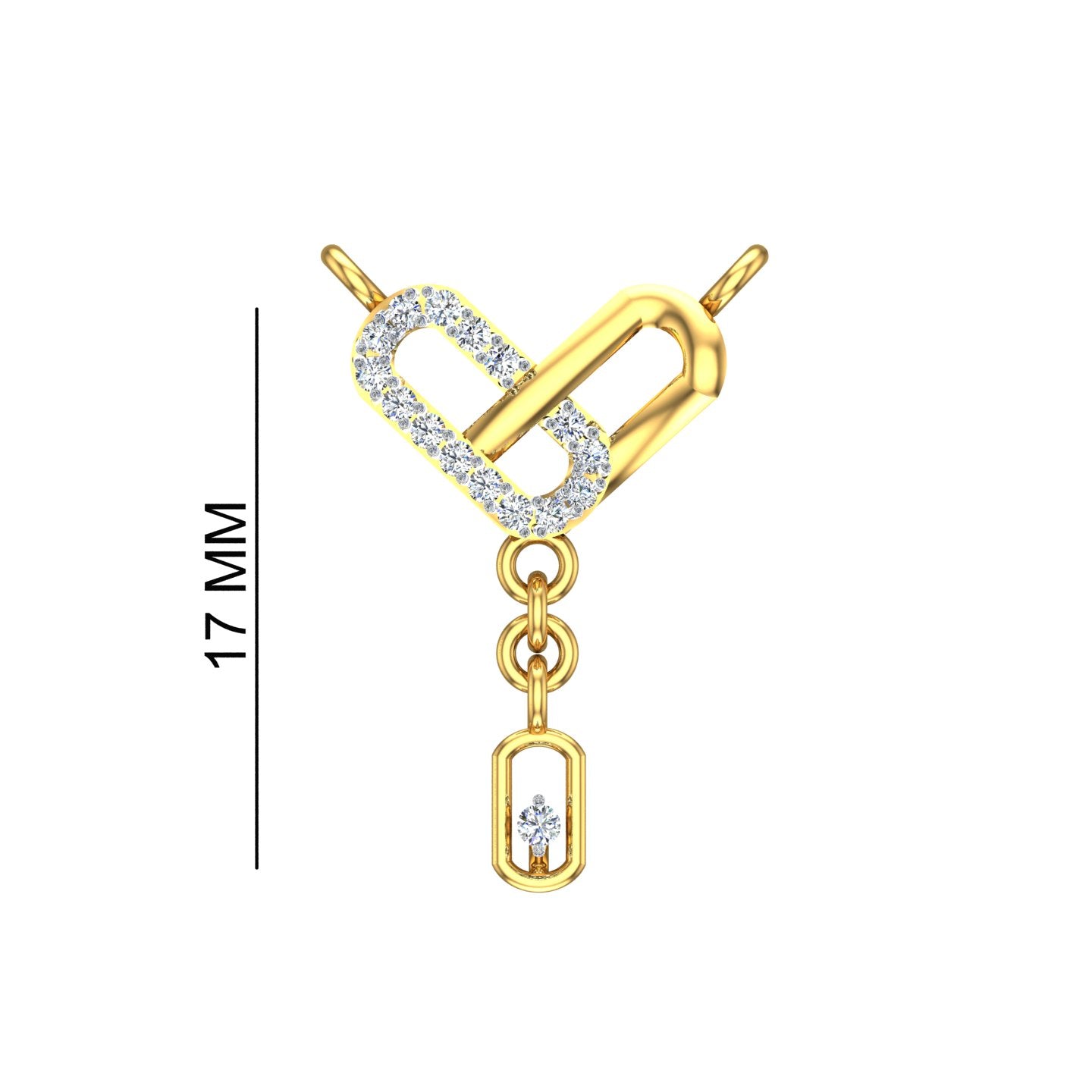 The Infinite Cubism Drop Pendant