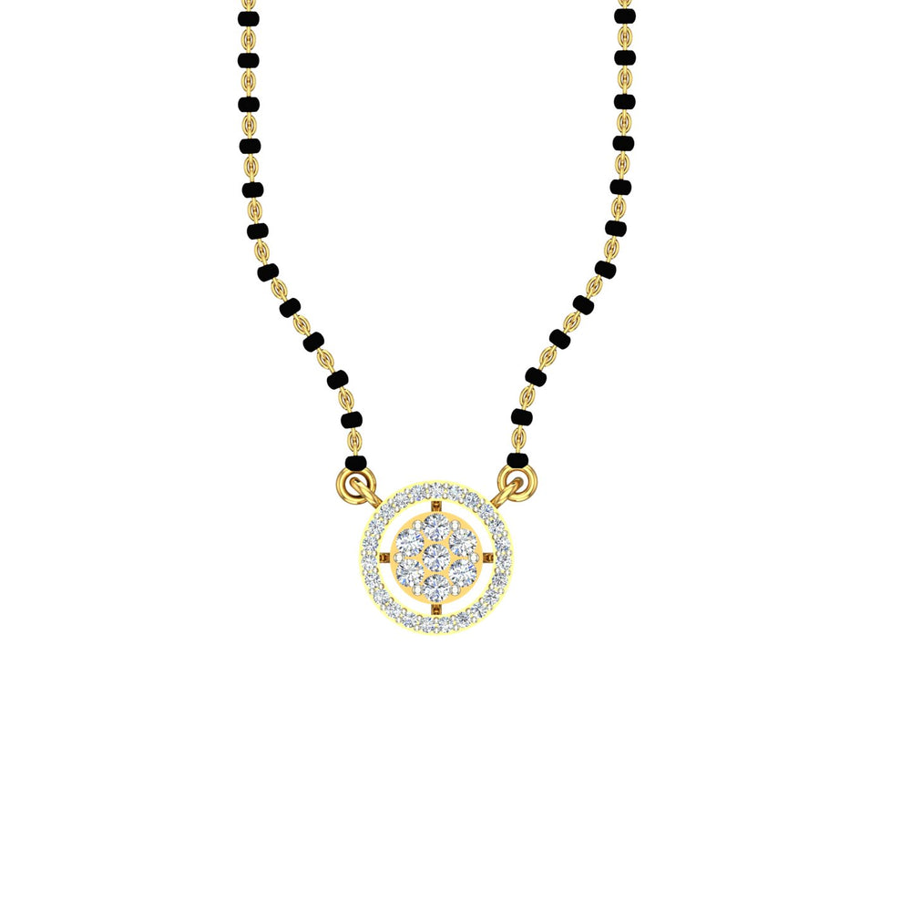 Eternal Halo Diamond Mangalsutra