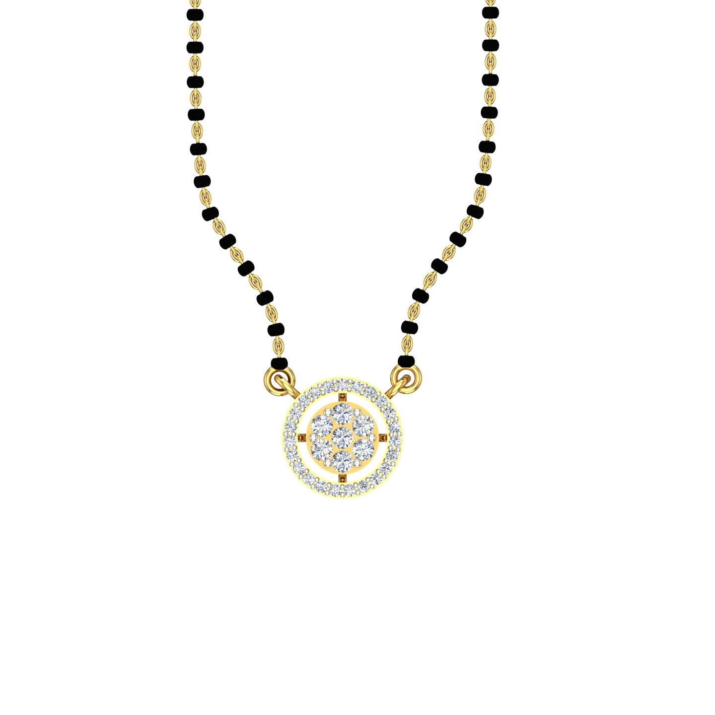 Eternal Halo Diamond Mangalsutra