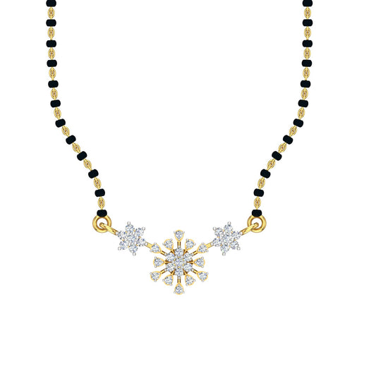 Celestial Bloom Diamond Mangalsutra