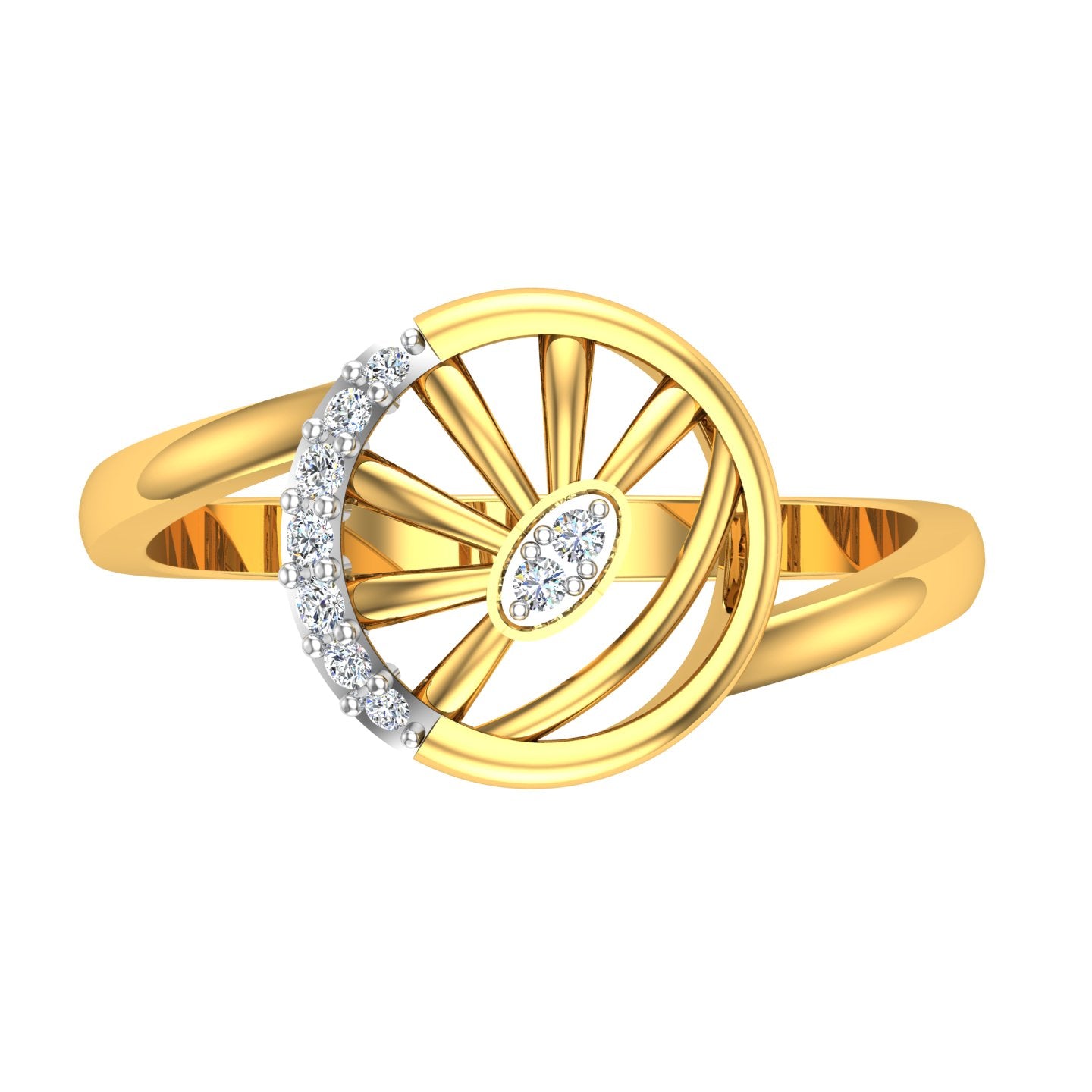 The Crimson Arrow Ring