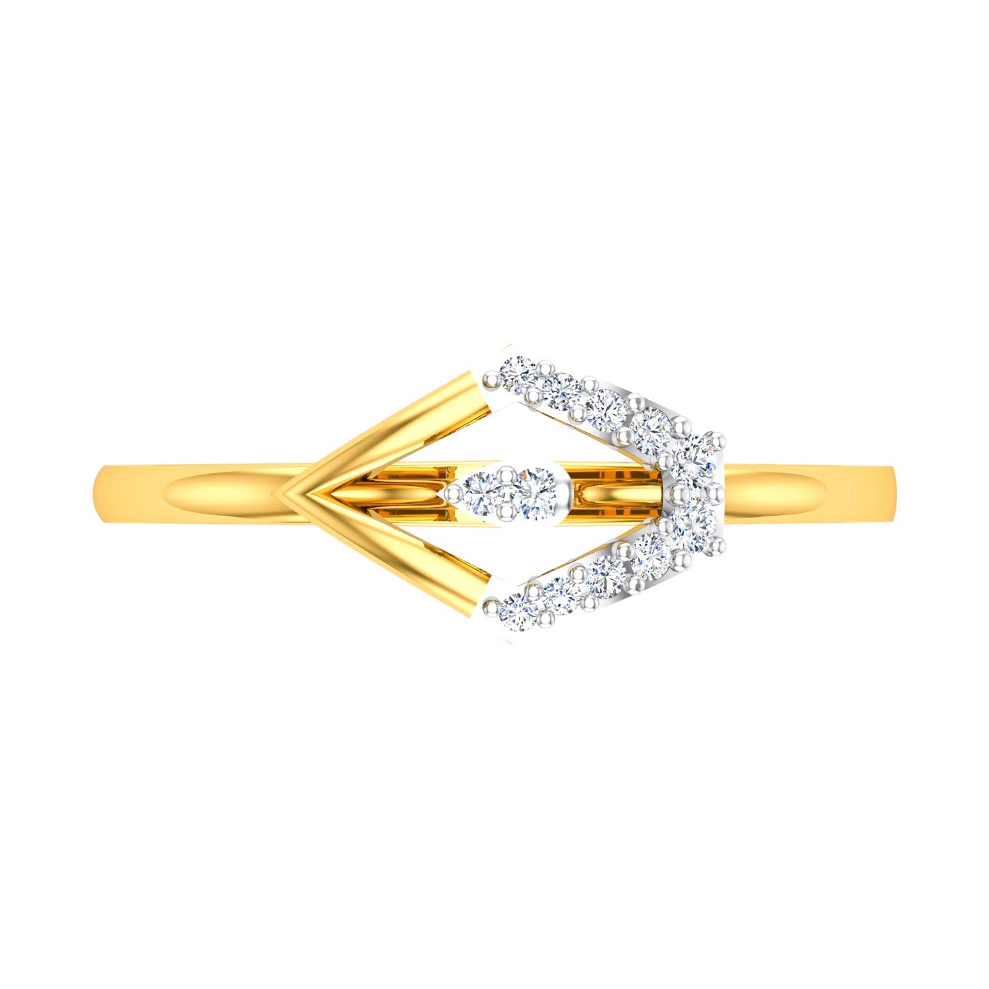 Royal Peacock Diamond Ring
