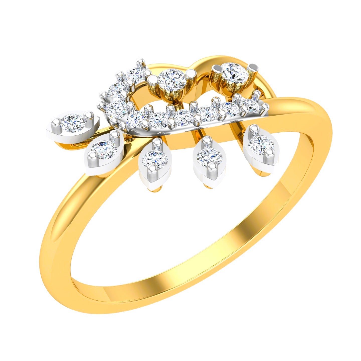 Royal Dew Blossom Ring