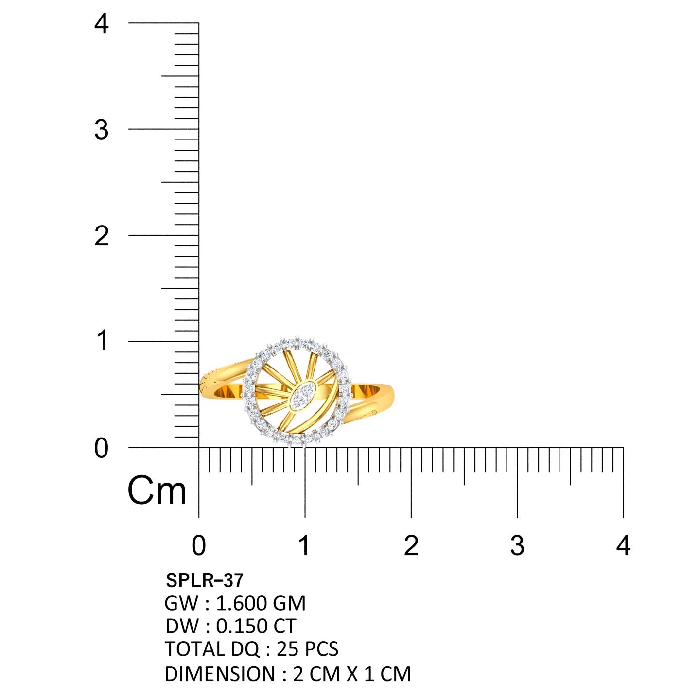 Celestial Orbit Diamond Ring