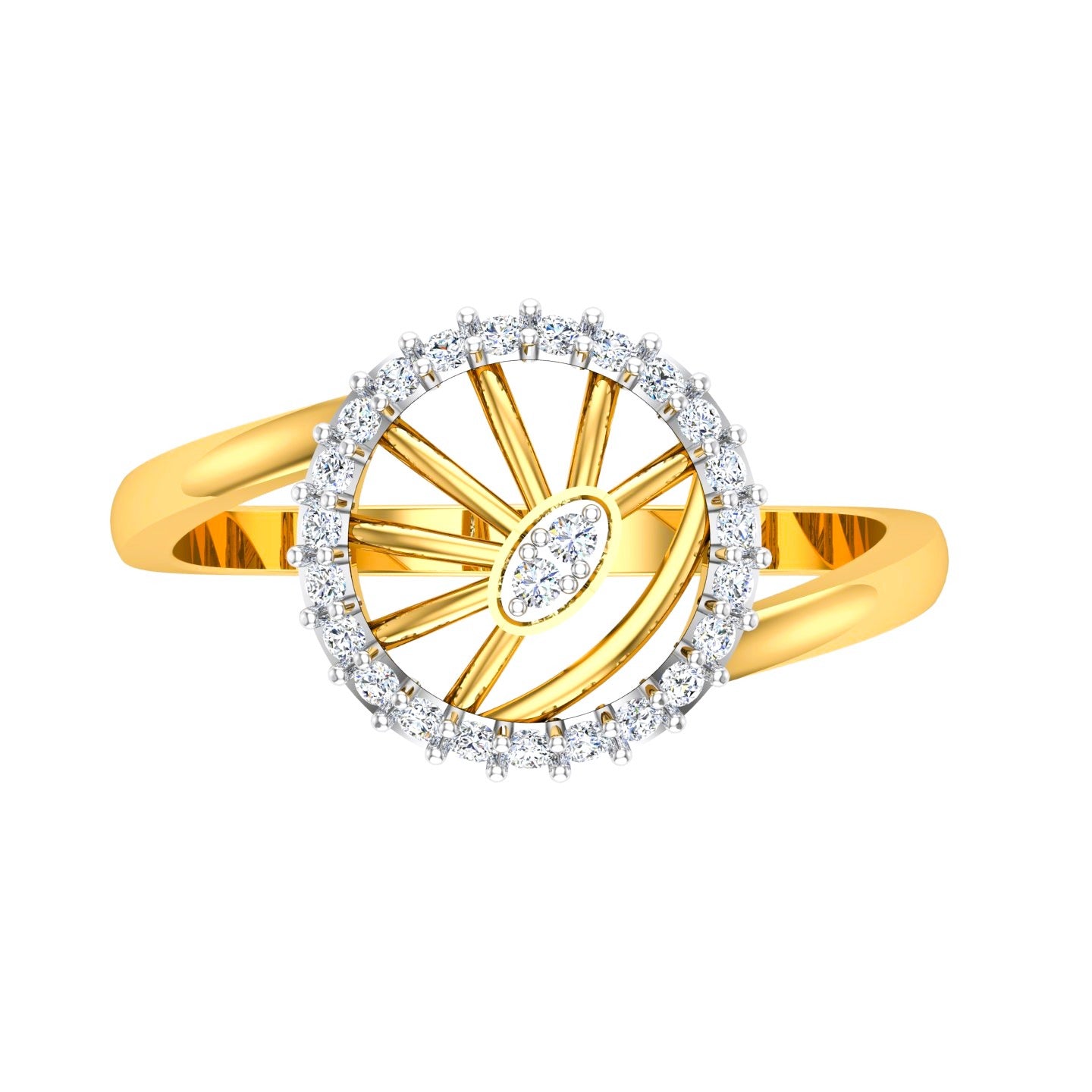 Celestial Orbit Diamond Ring