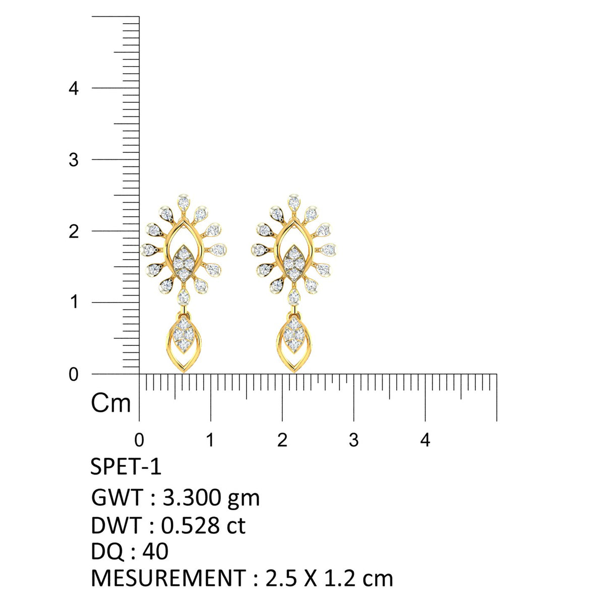 Royal Peacock Leaf Diamond Net