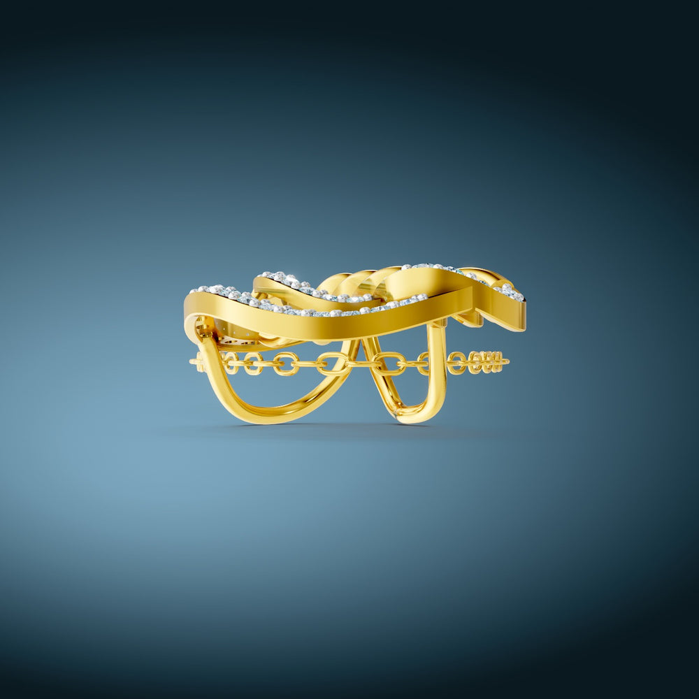 Eternal Orbit Diamond Pendant