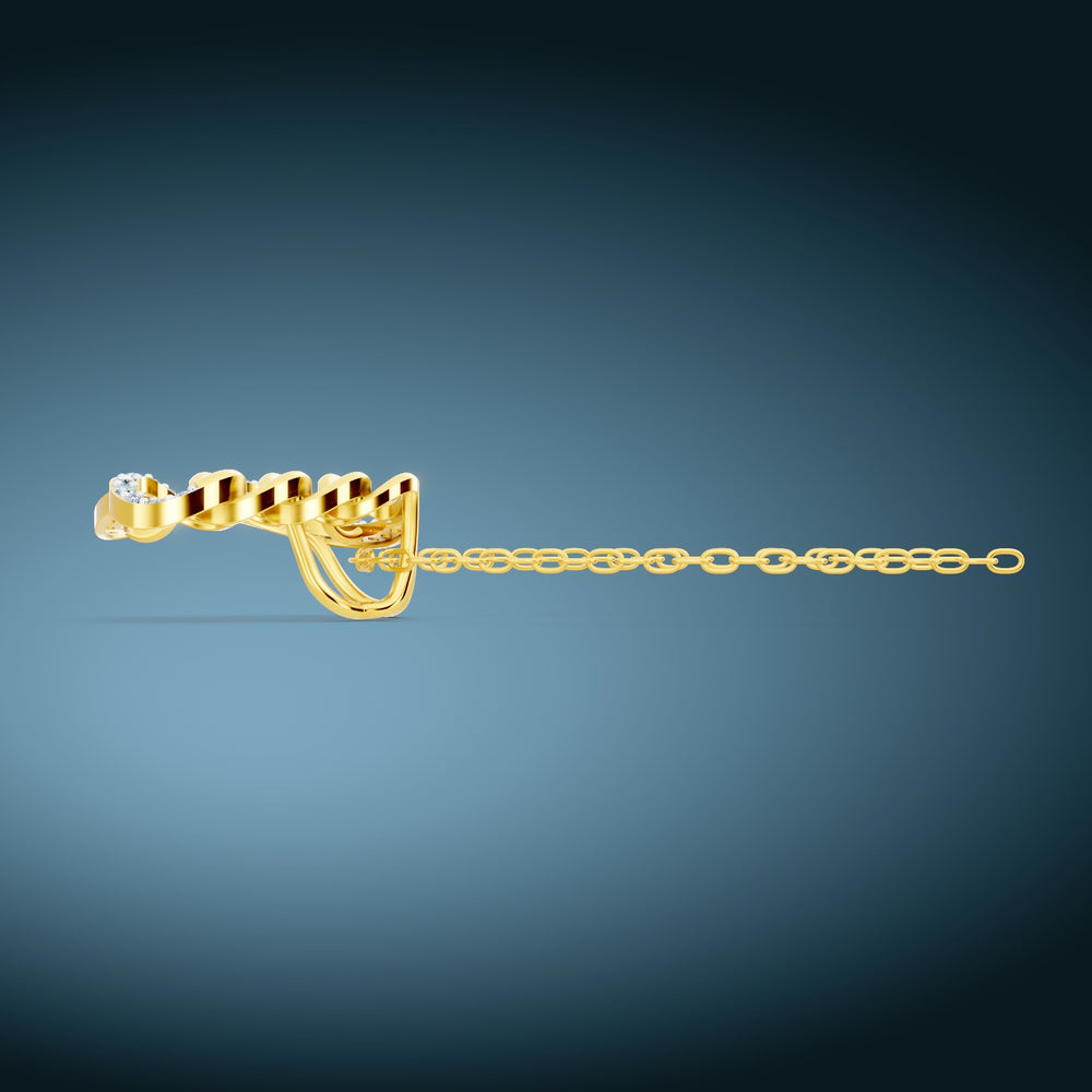 Eternal Orbit Diamond Pendant