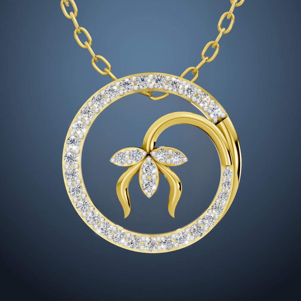 Eternal Bloom Diamond Pendant