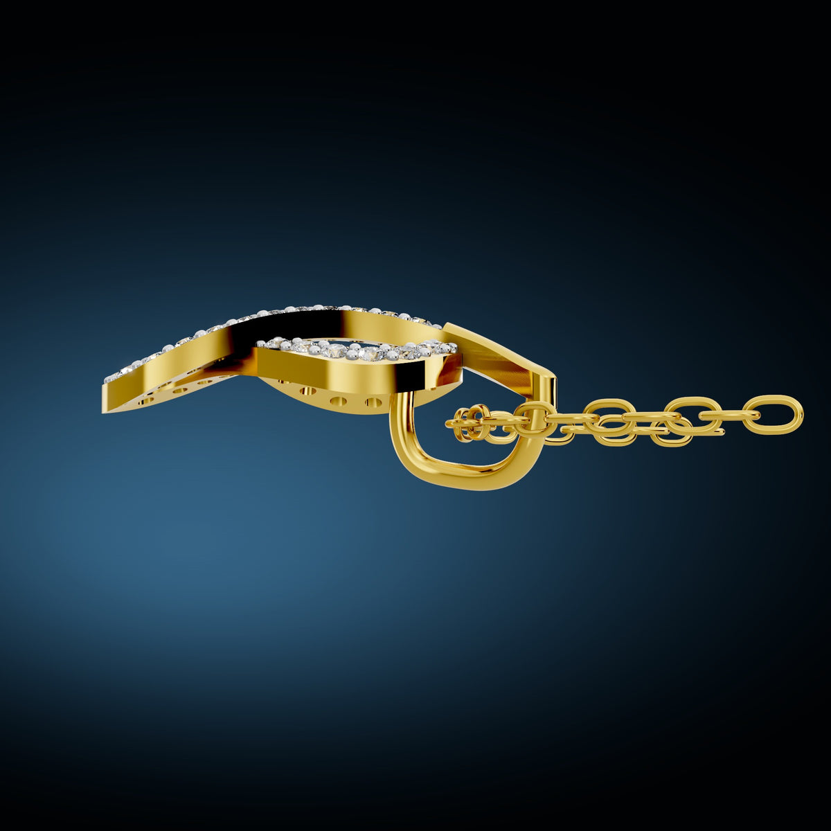 Infinity Spark Diamond Pendant
