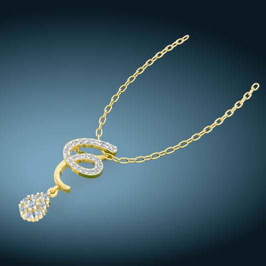Aurora Bloom Diamond Pendant