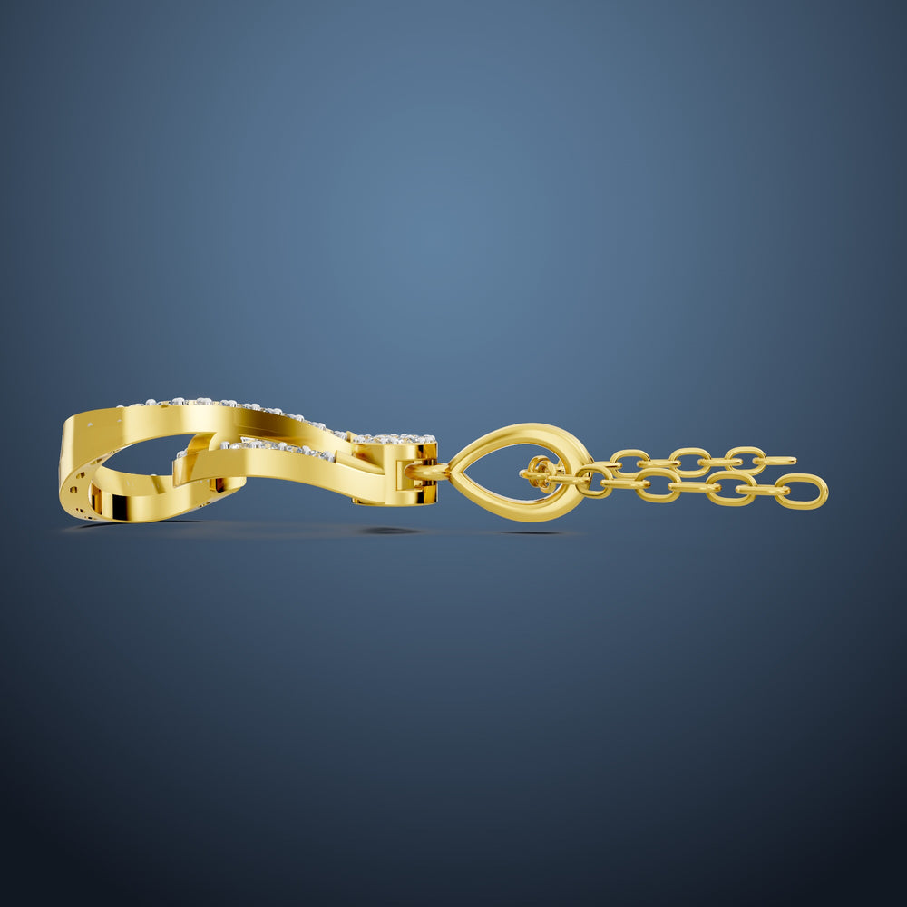 Eternal Orbit Diamond Pendant