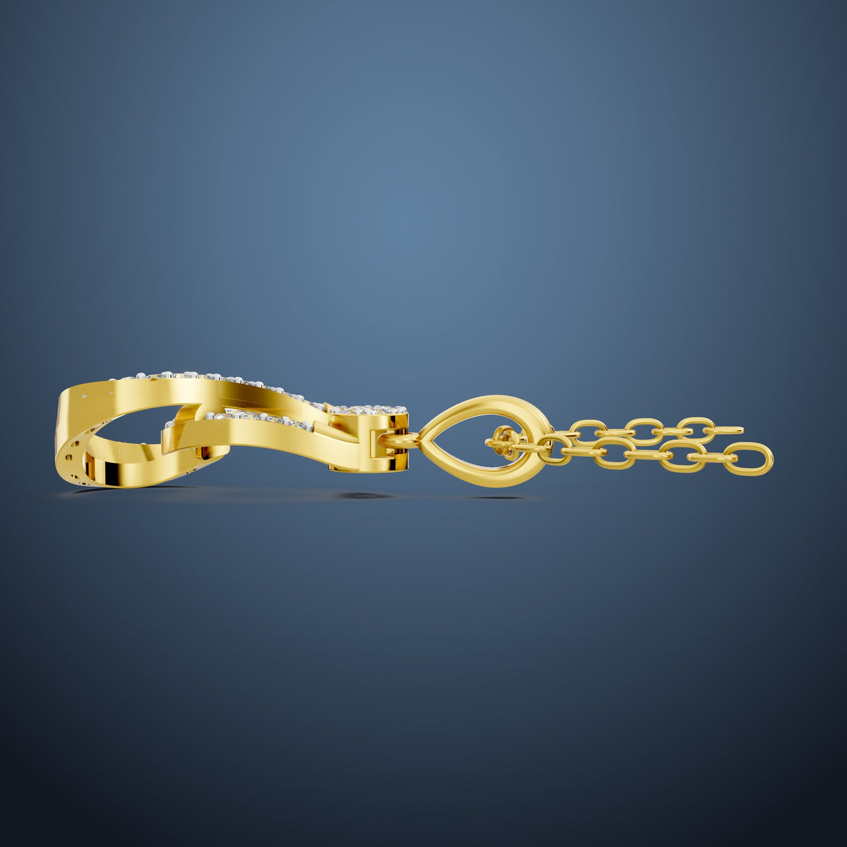 Eternal Orbit Diamond Pendant
