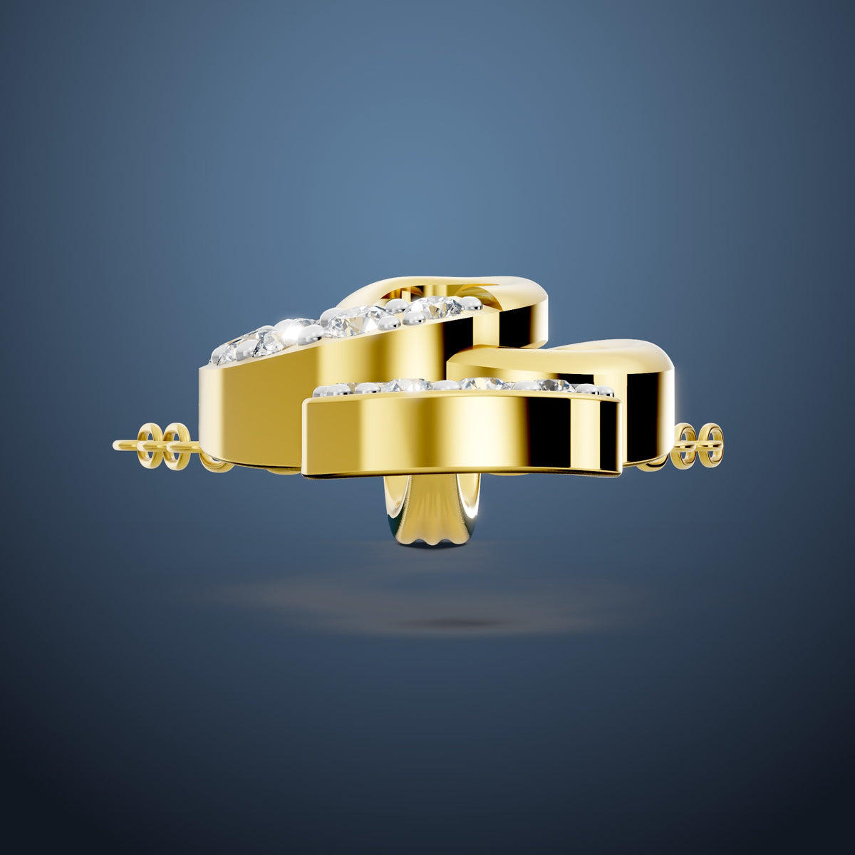 Eternal Loop Diamond Pendant