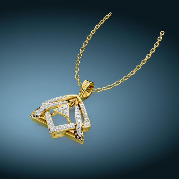 Infinity Prism Diamond Pendant
