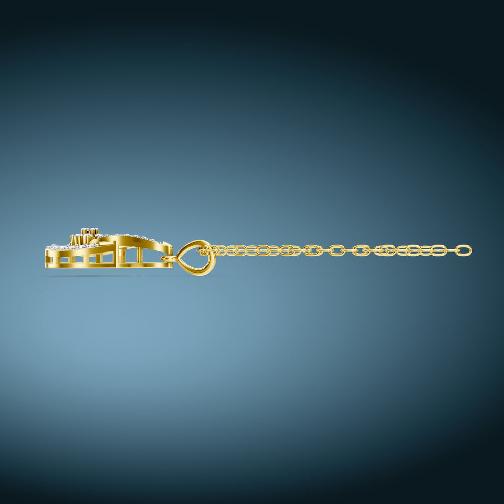 Eternal Blossom Diamond Pendant