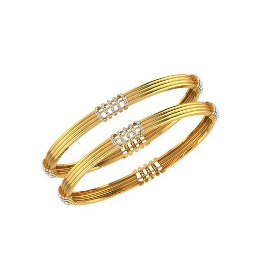 Royal Rhythm Diamond Bangle