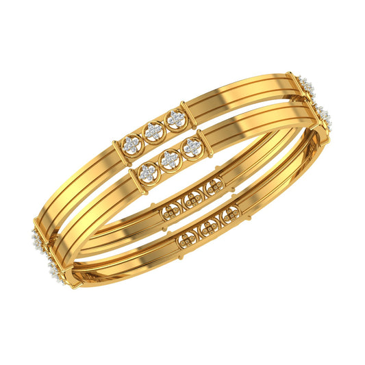 Royal Jharokha Diamond Mangalsutra Bracelet