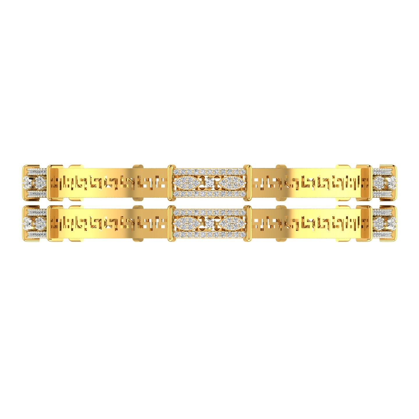 Diamond Lattice Bracelet
