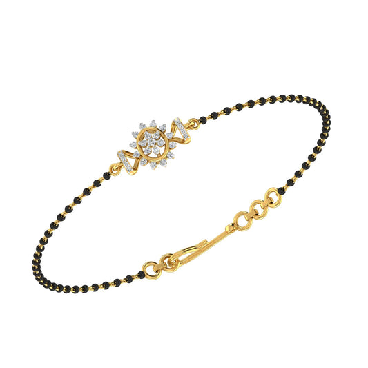 Black Beads Bracelet