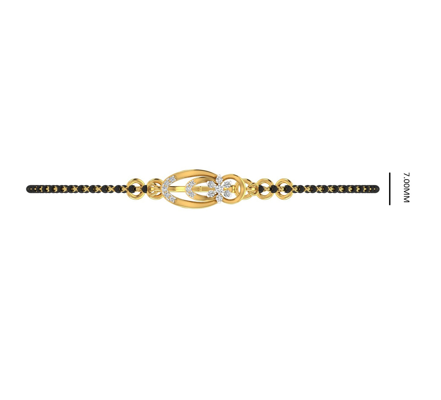 Floral Beads Bracelet