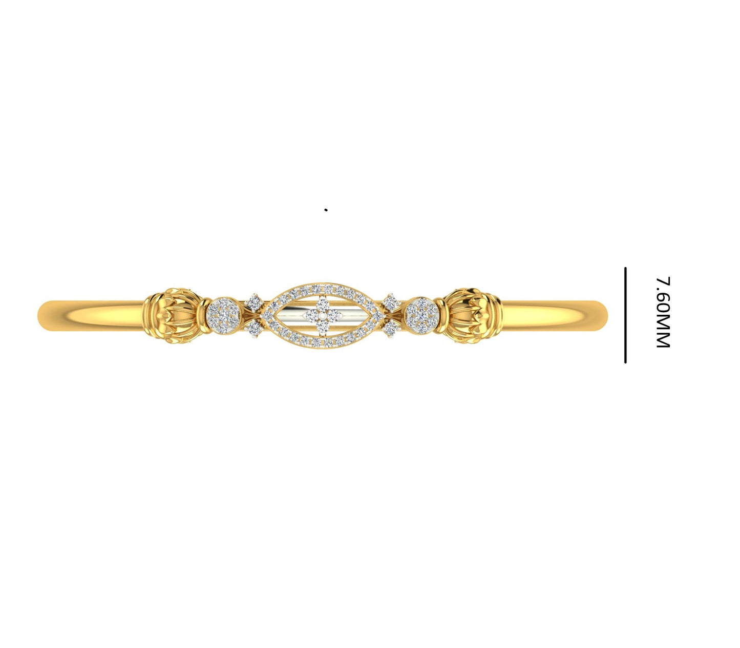 Modern Designer Bangle Bracelet
