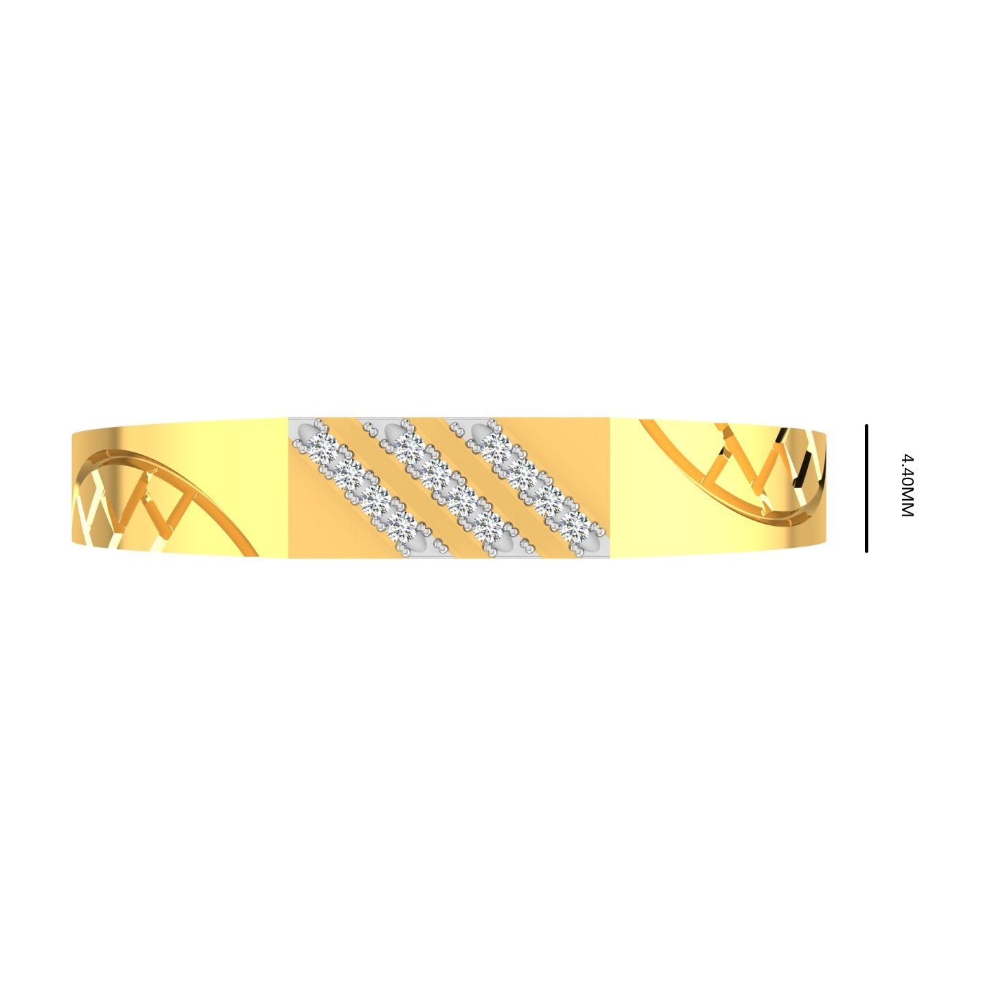Trinity Rail Diamond Band