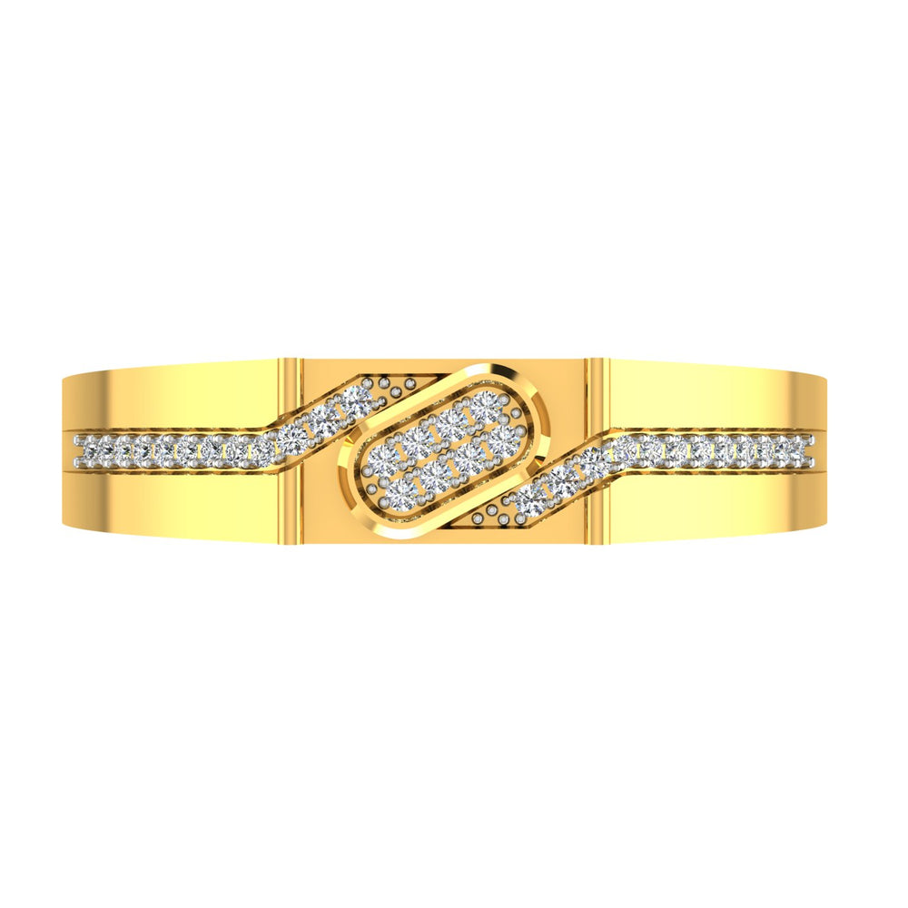 Infinity Wave Diamond Band
