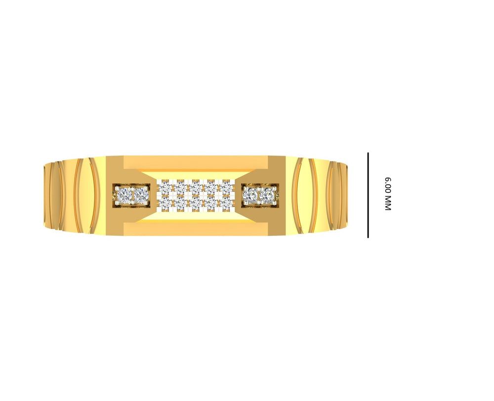Royal Quad Diamond Band
