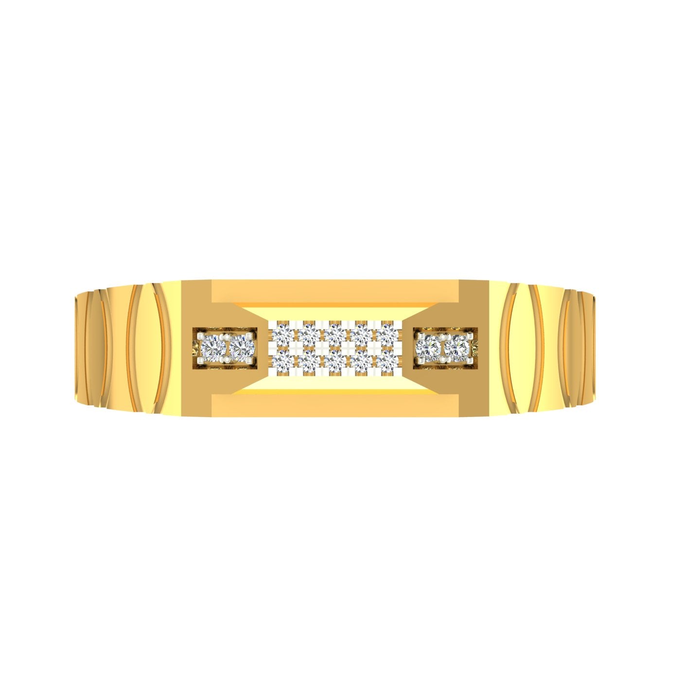 Royal Quad Diamond Band