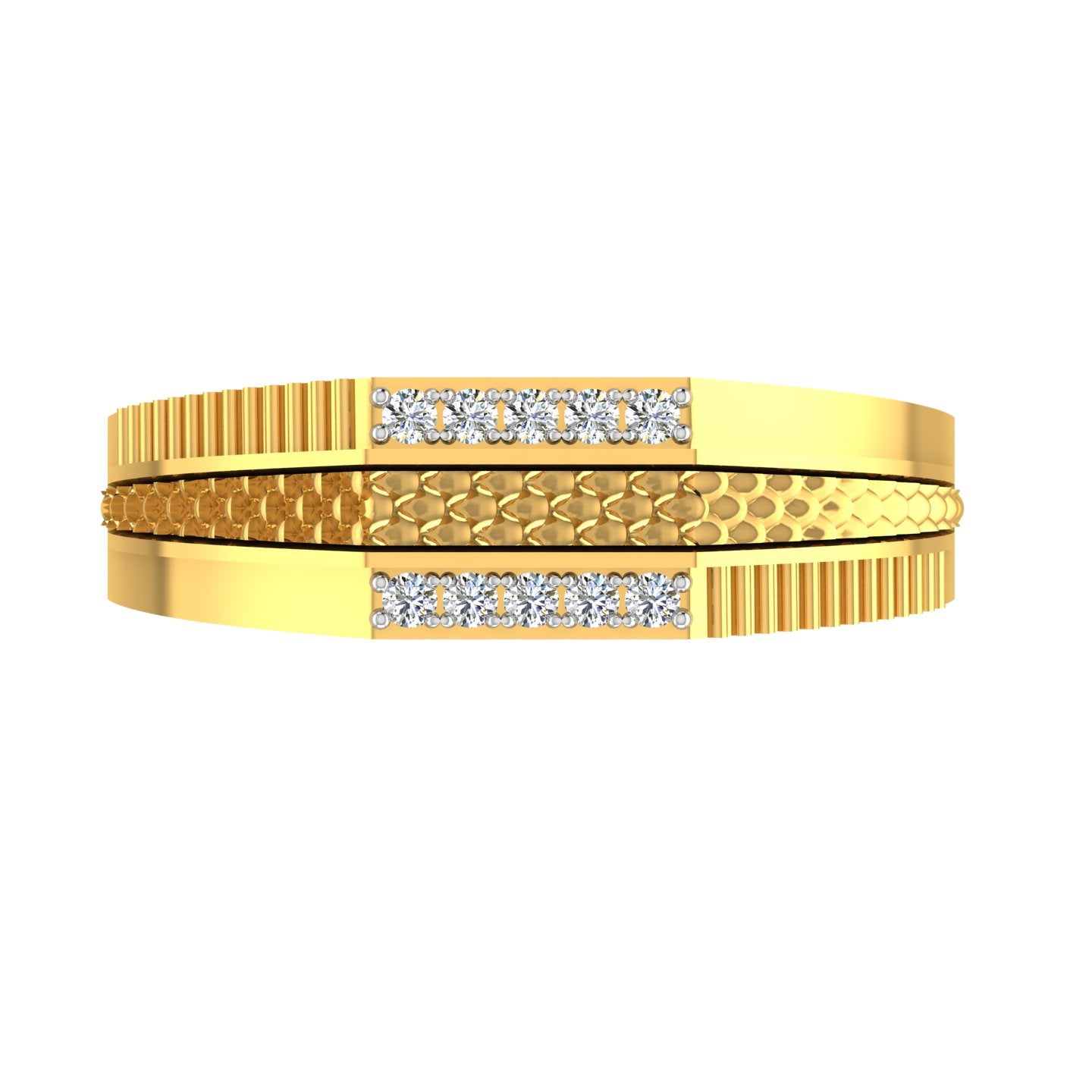 Royal Weave Diamond Band