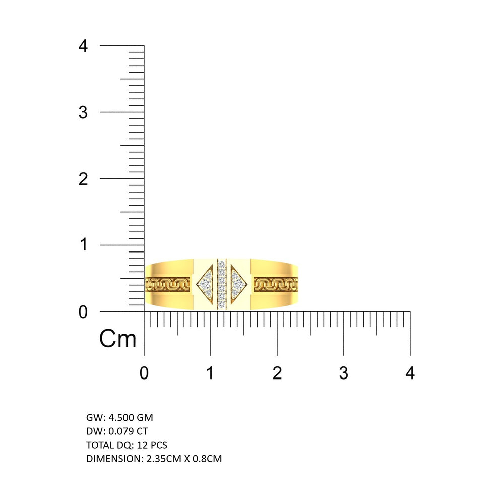 Infinity Link Diamond Band