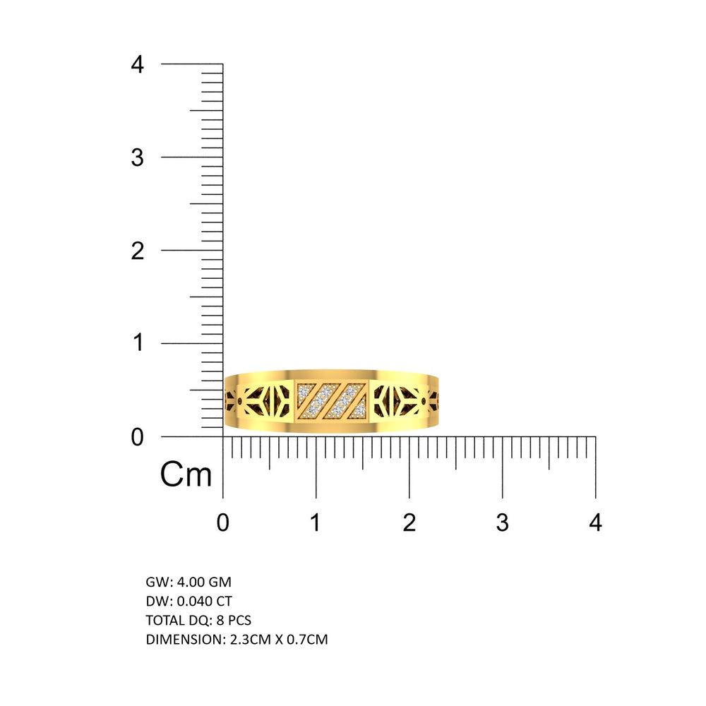 Imperial Cut Diamond Band